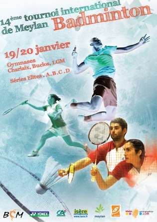 Badminton – 14 ème édition du tournoi international du BCM 38